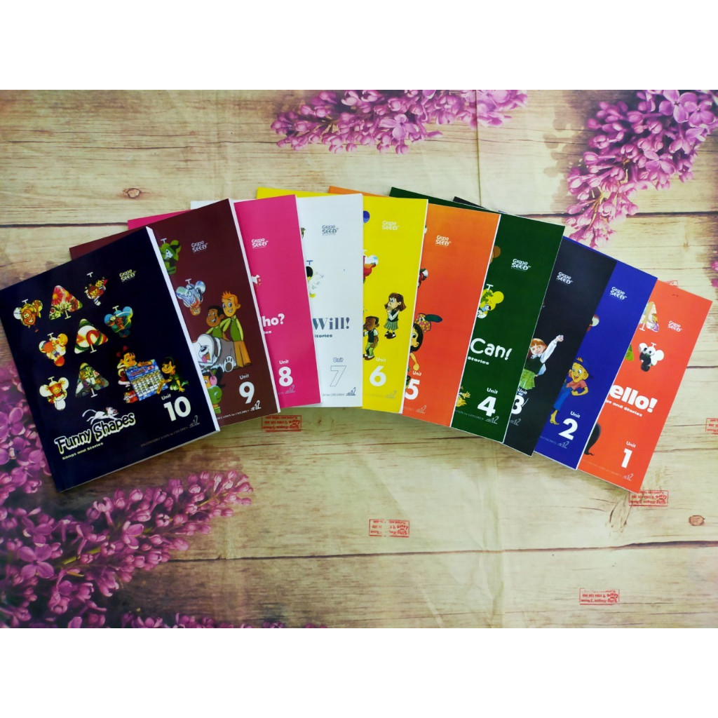 Giáo trình tiếng Anh mầm non Grapseed Unit 1-20 ( tặng file nghe mp3 + videos )