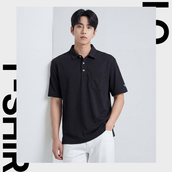 Áo Polo Nam LIMEORANGE Pique Cotton Polo shirts LM26444101