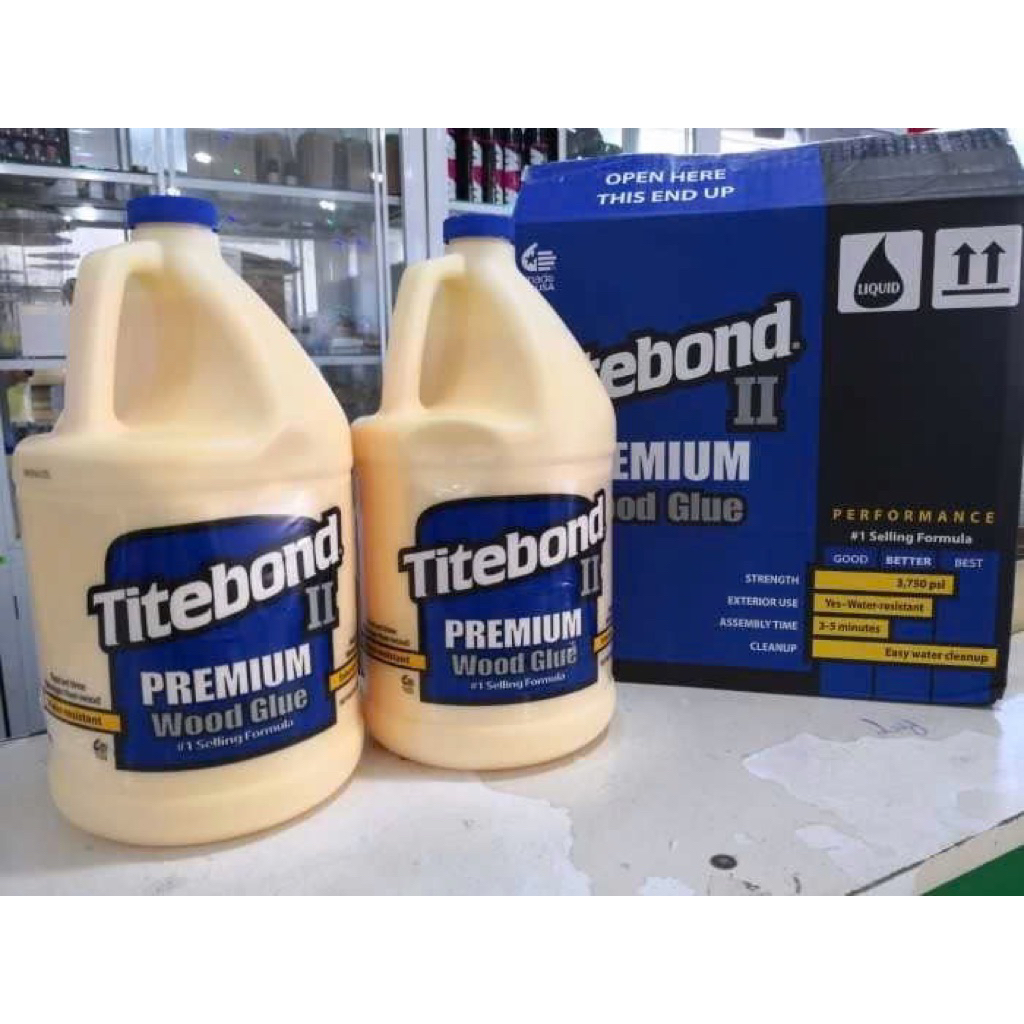 Keo dán gỗ TITEBOND II PREMIUM WOOD GLUE 3,8lít