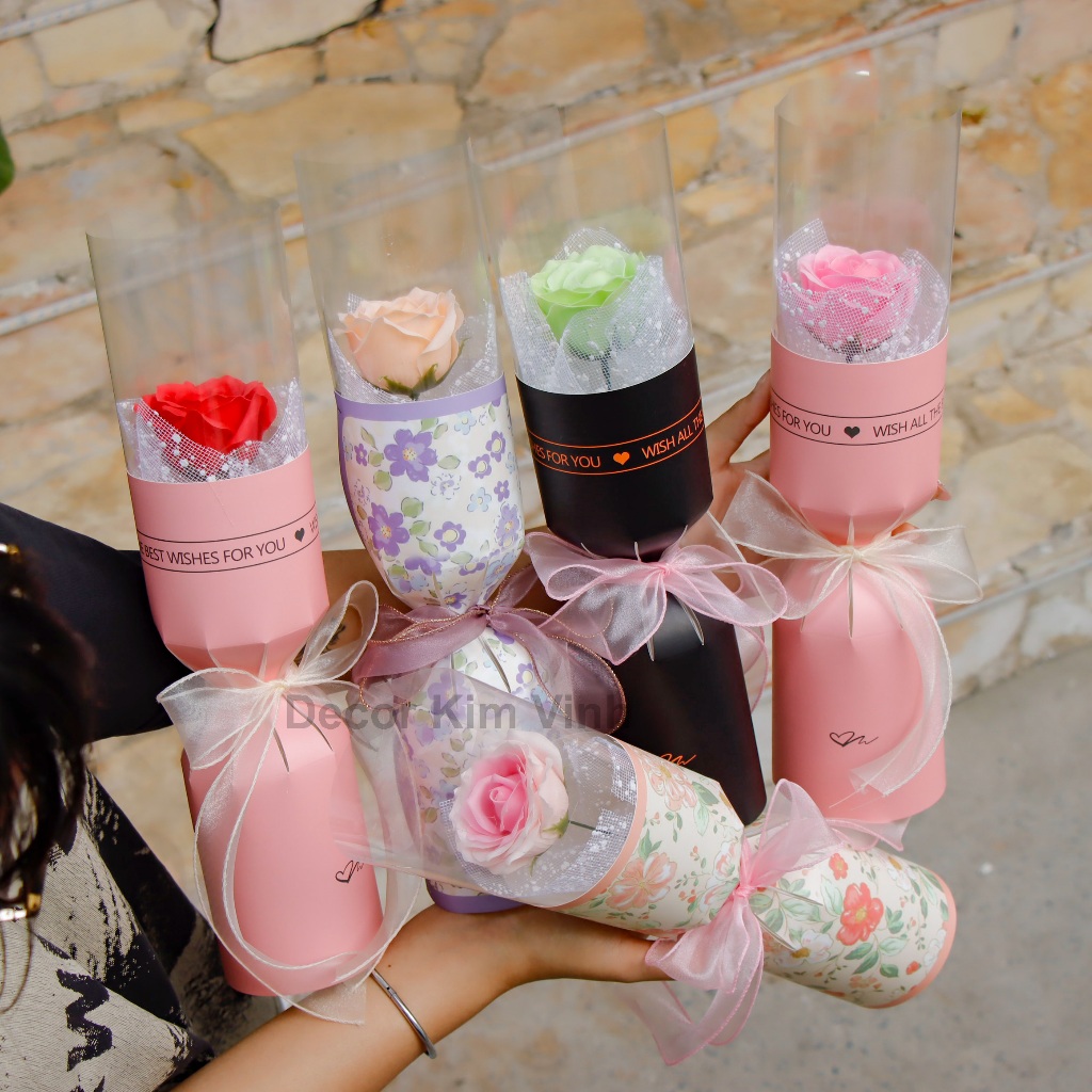 Bó Hoa Đứng HTT12 Làm Quà Valentine, 8/3, Sinh Nhật, Dịp Lễ