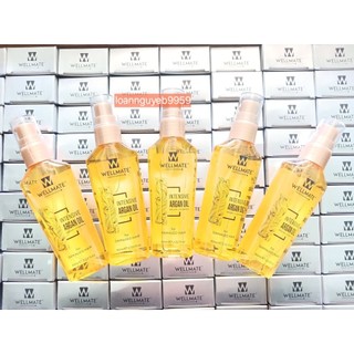 wellmate tinh dầu bóng dưỡng  tóc chai 60ml vỏ hộp mới ạ