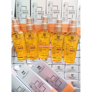 wellmate tinh dầu bóng dưỡng  tóc chai 60ml vỏ hộp mới ạ