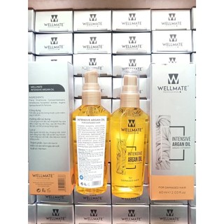 wellmate tinh dầu bóng dưỡng  tóc chai 60ml vỏ hộp mới ạ