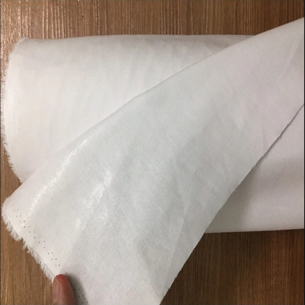 Keo Vải , Mex Vải , Keo Dựng Vải Cotton Ép Cổ Áo Sơ Mi, Quần Tây