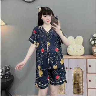 (Đủ size từ 45-100kg) Bộ đồ đùi bầu và sau sinh bigsize chất lanh lụa cực mát