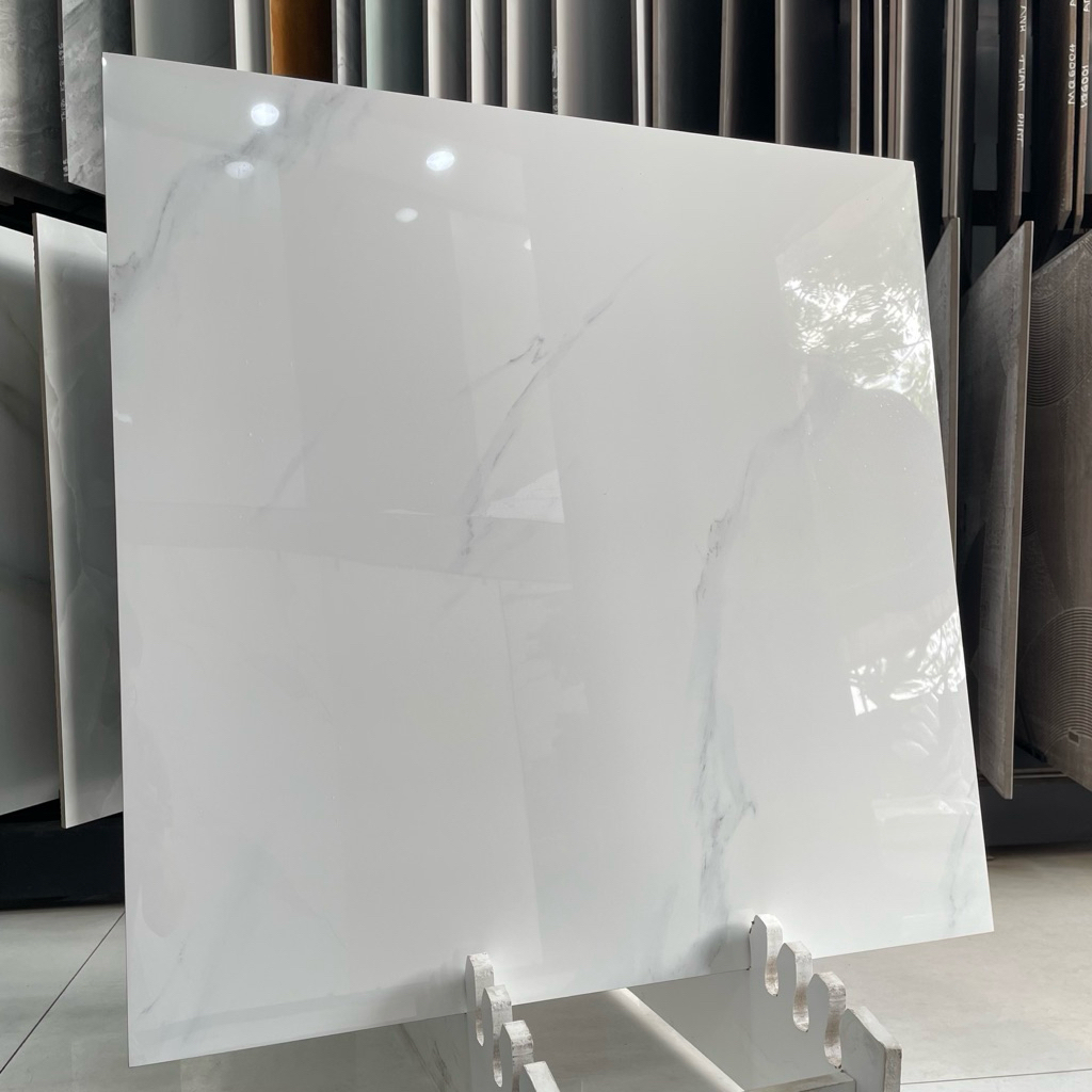 Gạch lát nền 80x80 Trắng Vân Khói 2026 TK