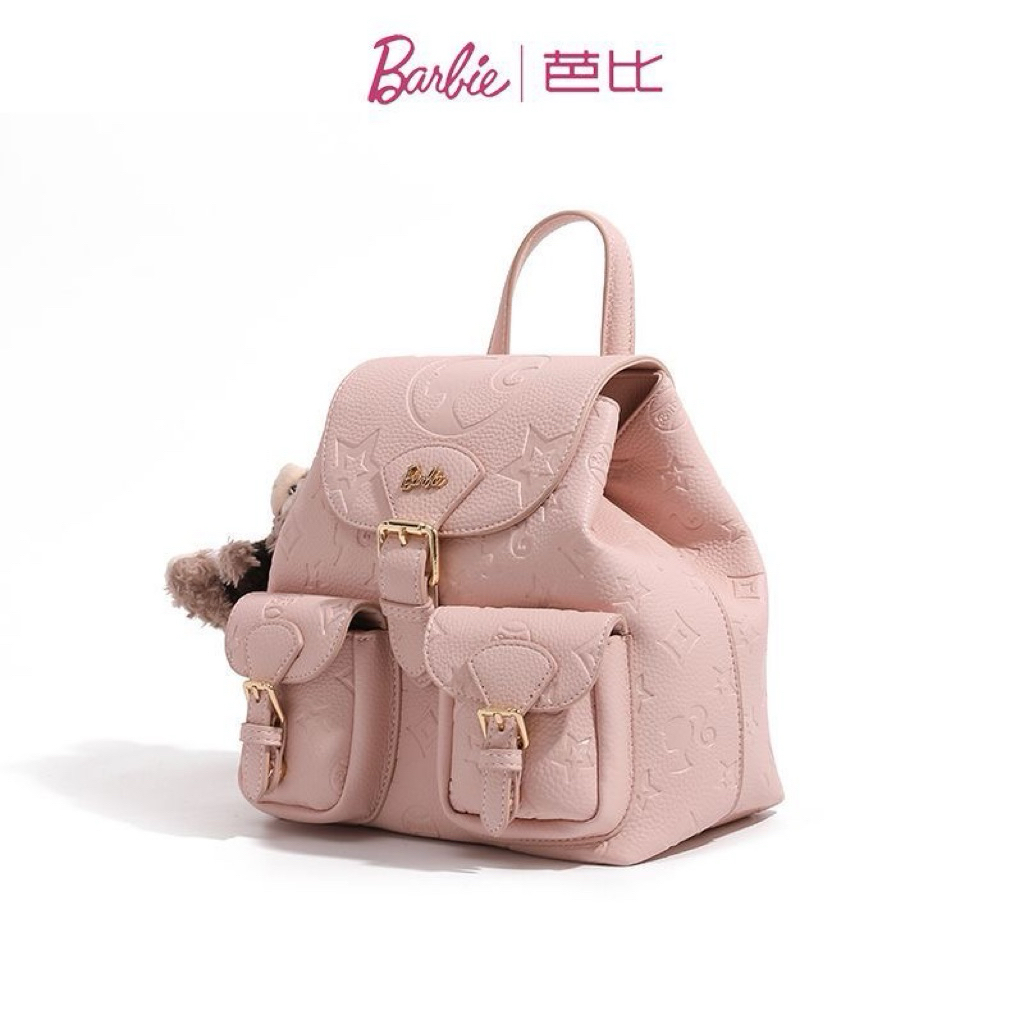 Balo BARBIE phong cách nhẹ sang, balo nữ đi làm – du lịch, thiết kế nhỏ gọn nhưng dung tích lớn, chấ