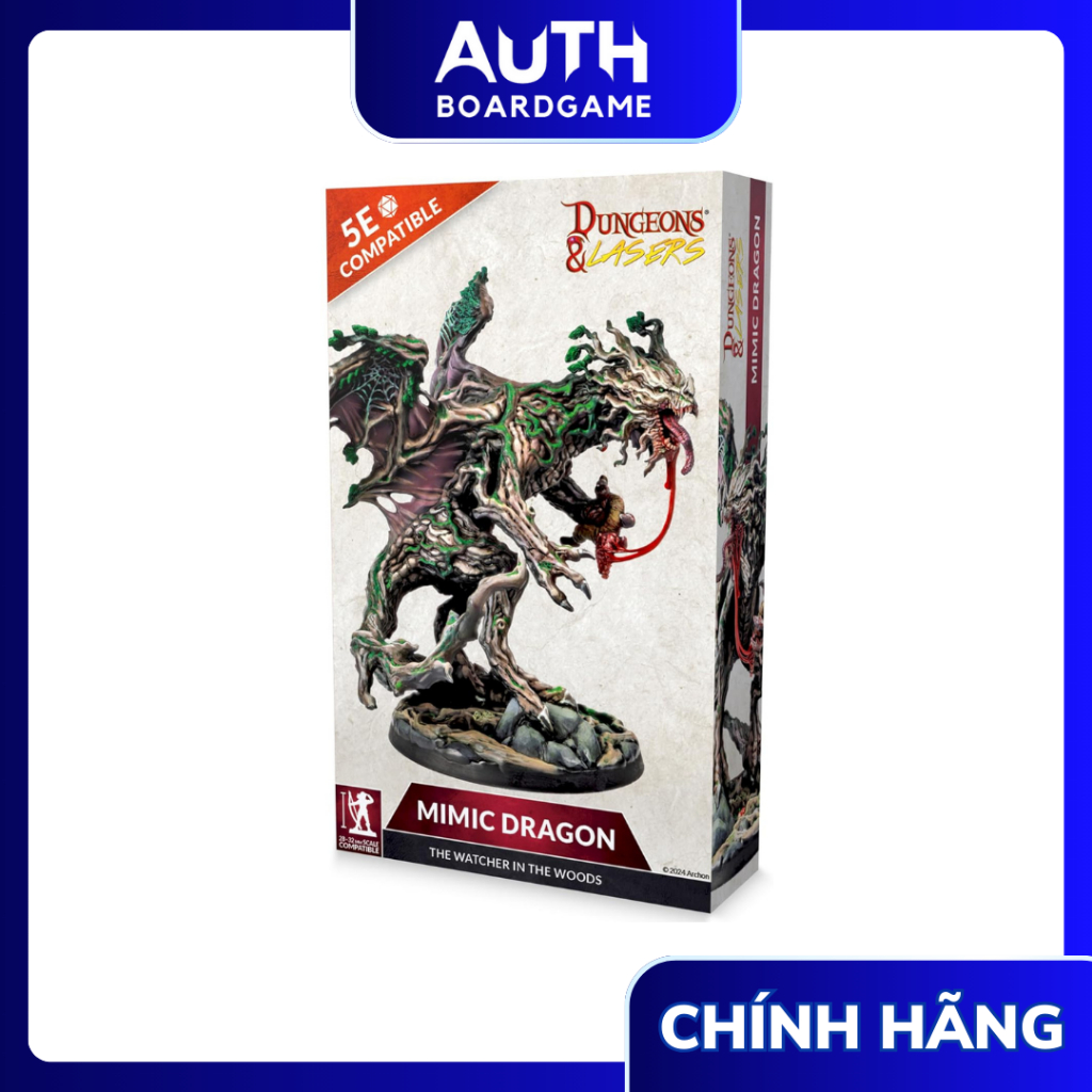 [Chính Hãng] Dungeons & Lasers Mimic Dragon – Miniature Figure RPG