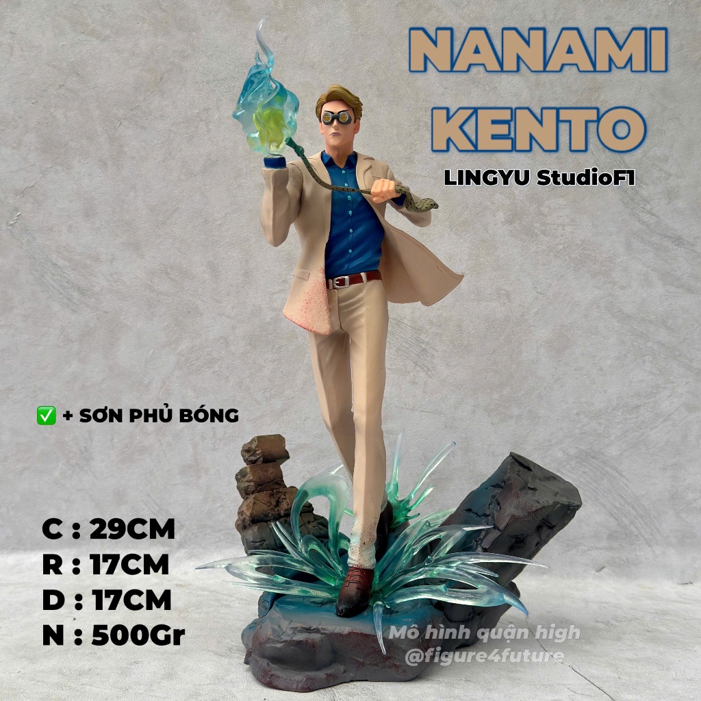 Mô hình nhân vật Nanami Kento cao 29cm Lingyu StudioF1 cực nét - Mô hình JJK Kento Nanami PVC