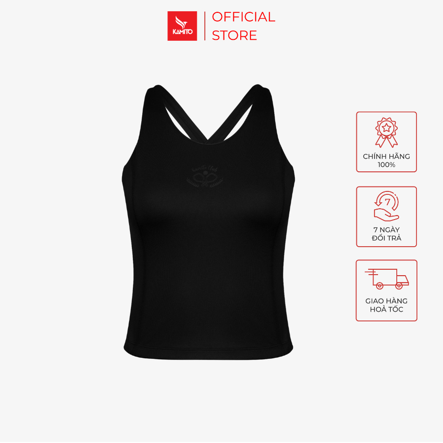 Áo Tanktop Pickleball Kamito Trình Nữ 1, Áo thun 3 lỗ Nữ, Áo thể thao nữ Kamito, Thoáng mát co giãn