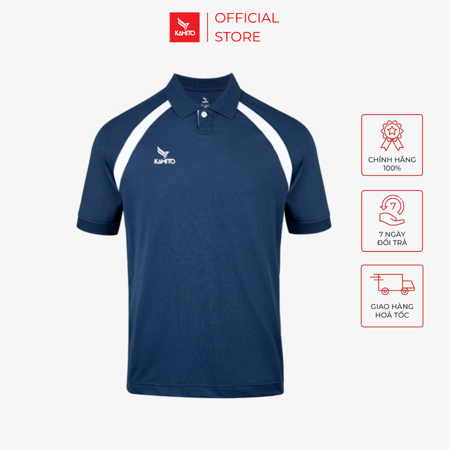 Áo Polo Kamito LS, Áo Polo Thể Thao, Áo Thể Thao Đa Năng, Thoáng Khí, Co Giãn Linh Hoạt