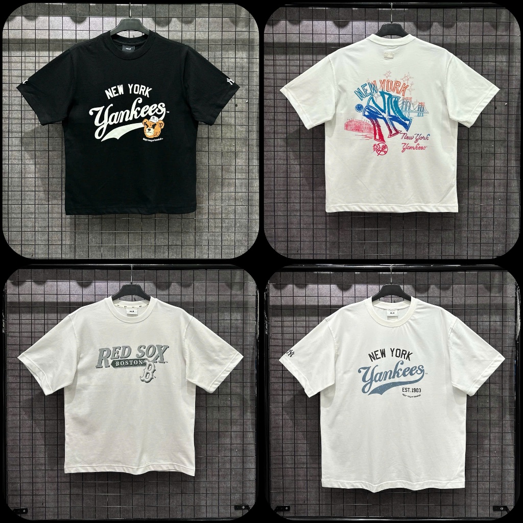 [ CHINHHANG ] Áo Phông MLB Overfit Tshirt, Áo thun MLB 2025-2026 bao check store