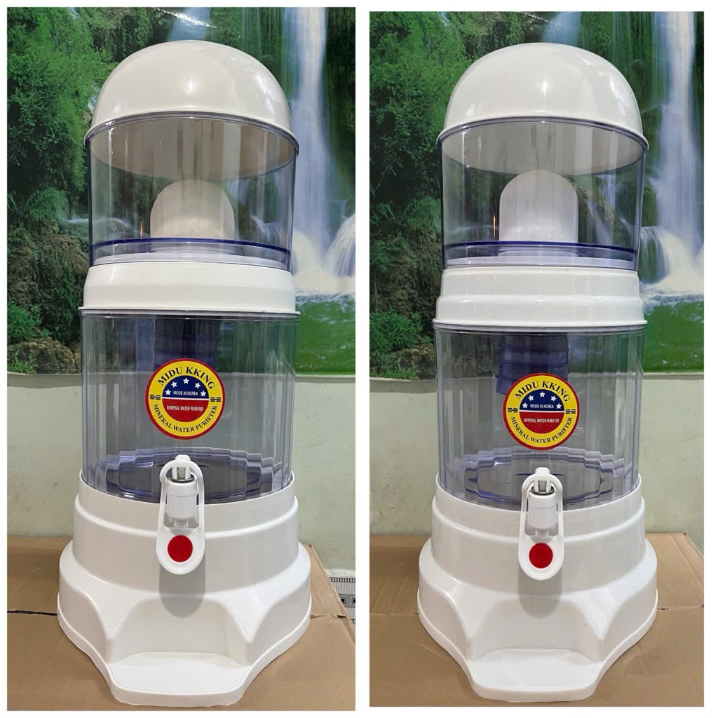 Bình lọc nước MIDU KING 16lit (vòi trắng)