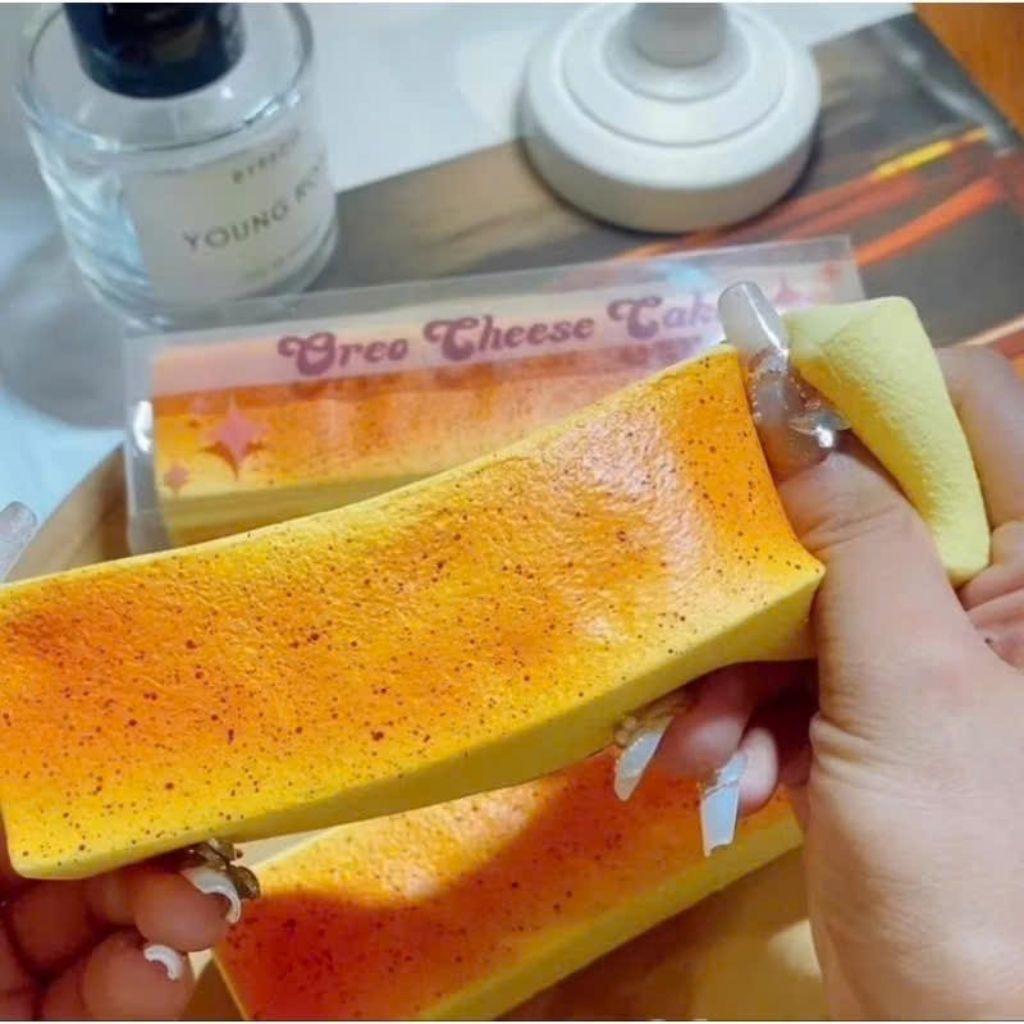 squishy thanh phô mai chất nhật dẻo chính hãng hachimi