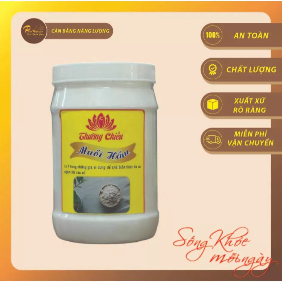 Thực phẩm chay - Muối Hầm Thường Chiếu 1kg.