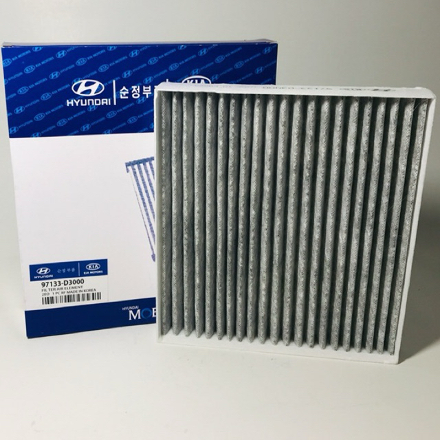 Lọc gió điều hòa, máy lạnh Than hoạt tính Accent(2018-2020),Seltos, Tucson, Kona, Sportage. Mã sản p