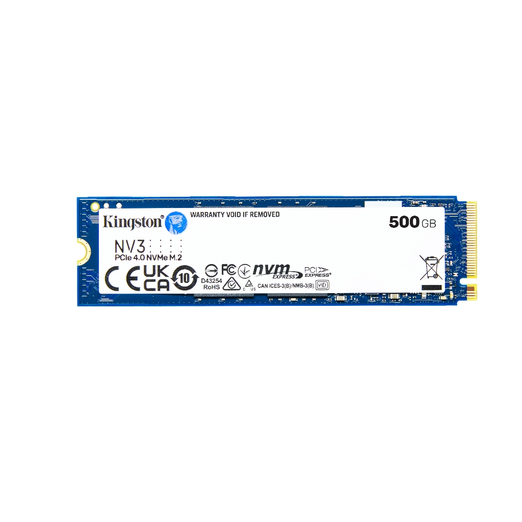 Ổ cứng SSD Kingston NV3 500GB PCIe 4.0 x4 M.2 NVMe (SNV3S/500G)
