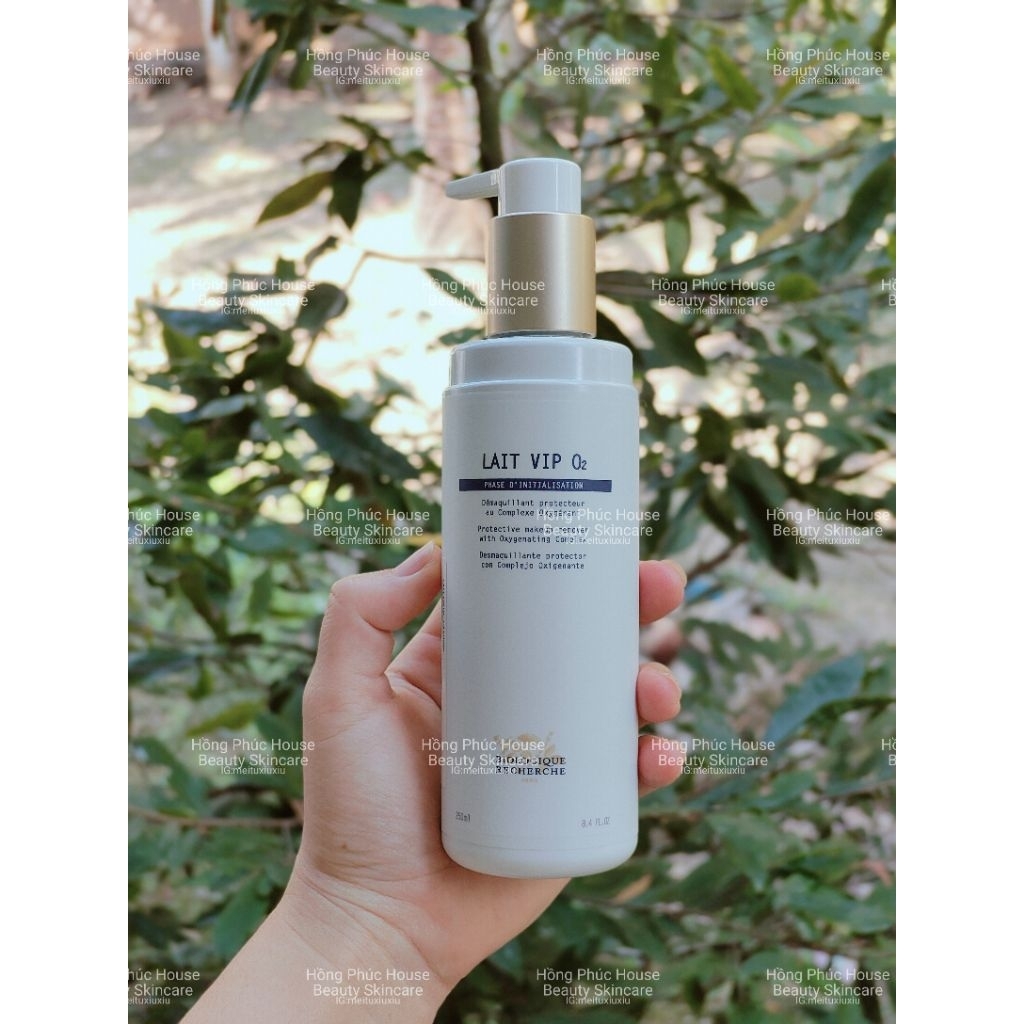 [Hàng công ty- SRM LAIT VIP 02] Sữa rửa mặt tái tạo và thanh lọc da Biologique Recherche Lait Vip 02