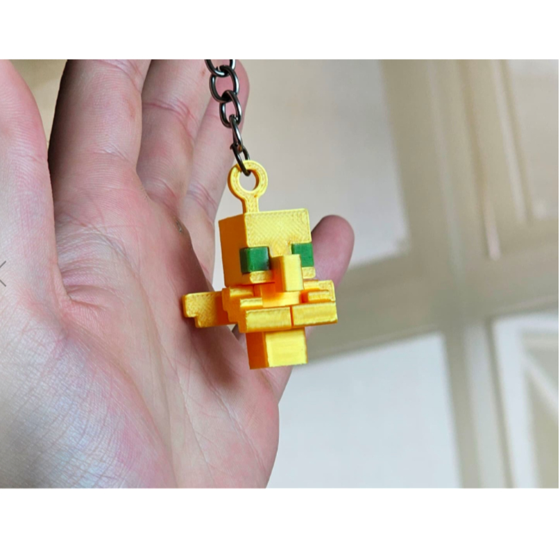 Móc Khóa Totem of undying Minecraft In 3D