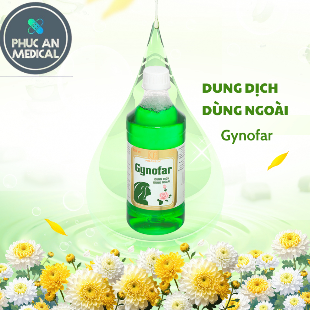 Dung dịch vệ sinh Gynofar (500ml)