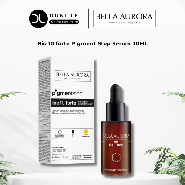 [Bella Aurora] Serum giảm nám mờ thâm Bella Aurora  PigmentStop Bio 10 Forte