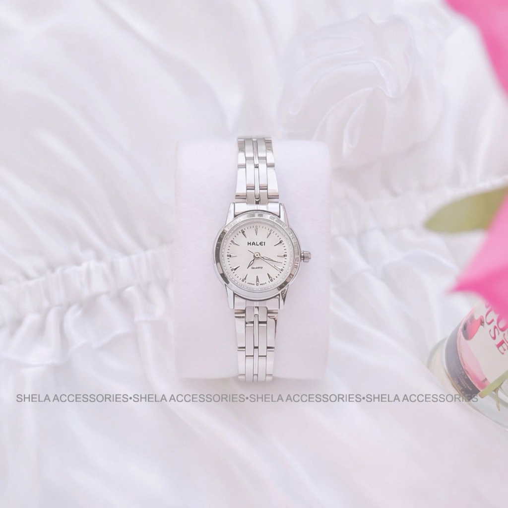 Đồng Hồ Mặt Nhỏ 22mm Chống Nước SHELA HL01 Chính Hãng Chống Nước 3ATM Tốt Dây Kim Loại Đẹp Sang Bền