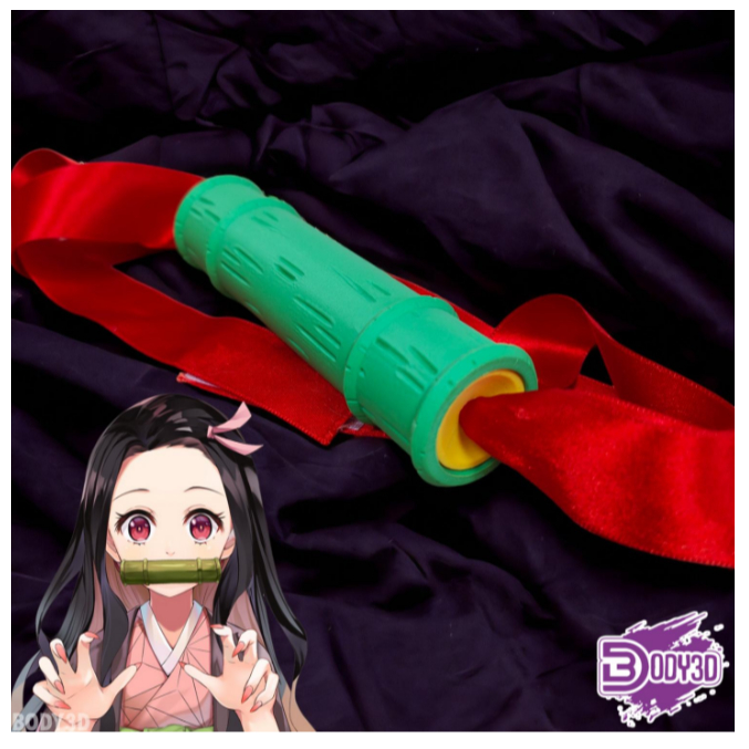 Đồ Cosplay Ống Tre Nezuko-Cosplay Prop
