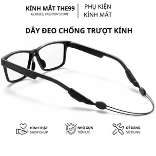 Dây Đeo Kính Silicon Siêu Bền - Chống Rơi, Chống Tuột, Nhẹ Êm Tai, Phù Hợp Mọi Loại Kính DD001 | KÍNH MẮT THE99
