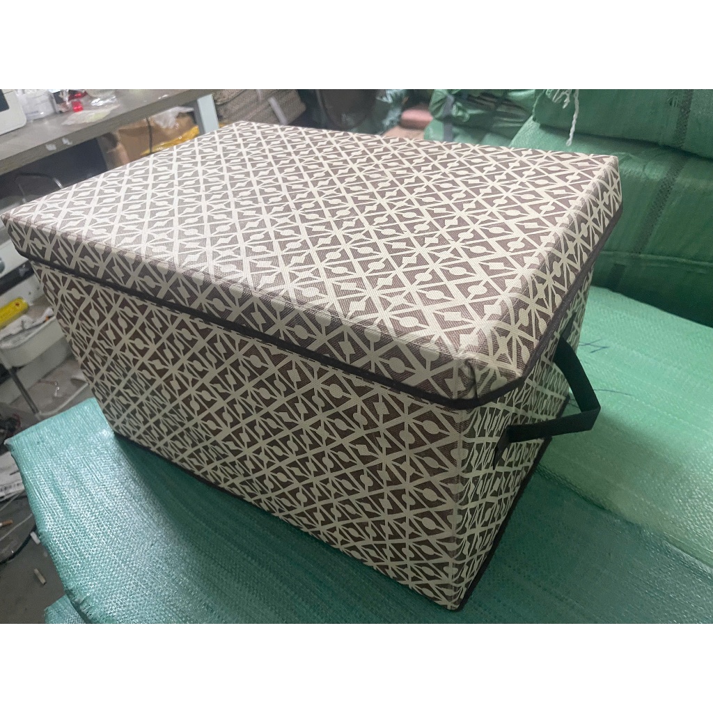 [Big - Size] Hộp vải không ngăn đựng quần áo xuất khẩu Mỹ - Cỡ Lớn - Hàng chất lương - SỨC CHỨA 54L