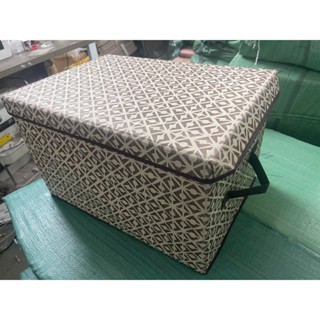 [Big - Size] Hộp vải không ngăn đựng quần áo xuất khẩu Mỹ - Cỡ Lớn - Hàng chất lương - SỨC CHỨA 54L