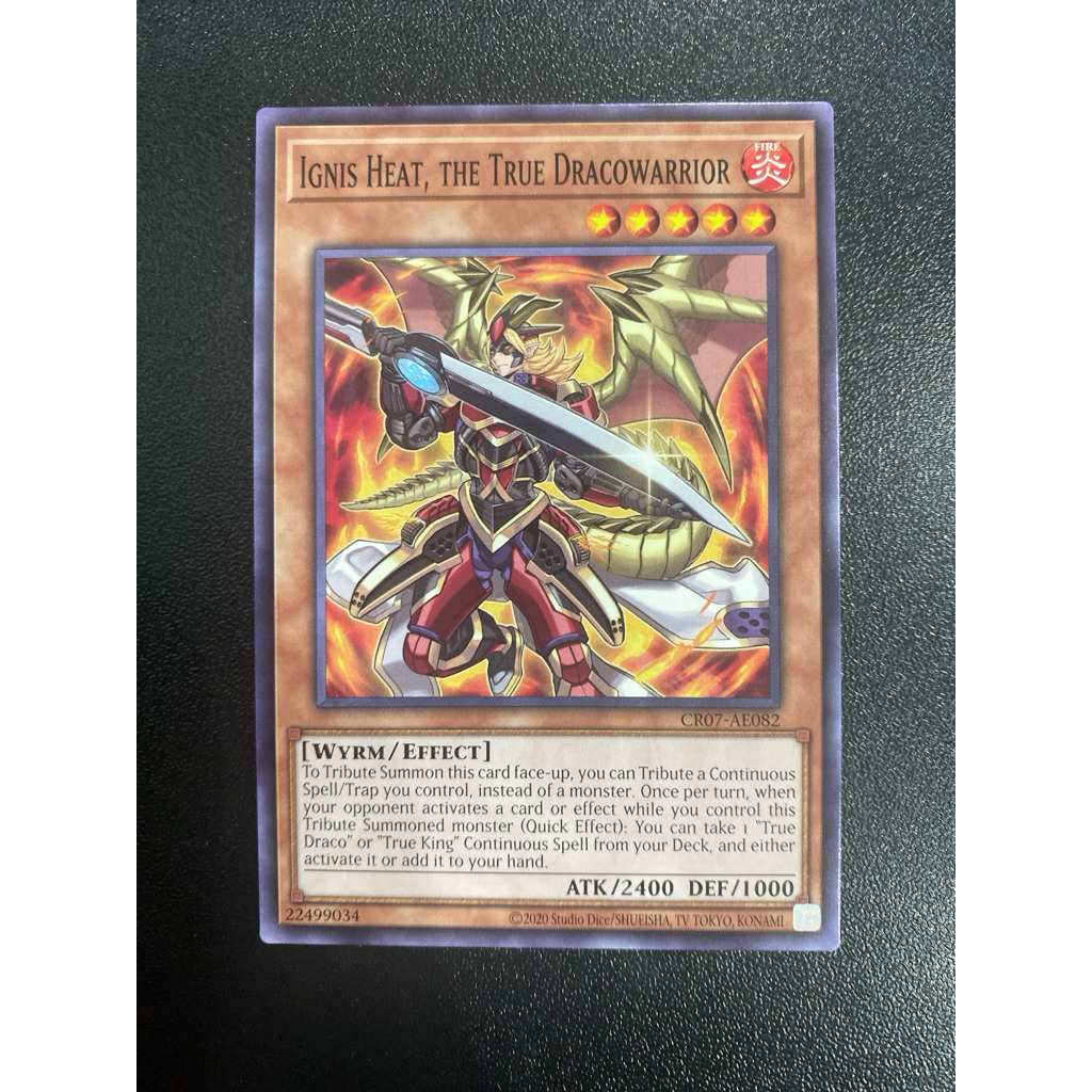 Ignis Heat, the True Dracowarrior - Common AE - CR07-AE082