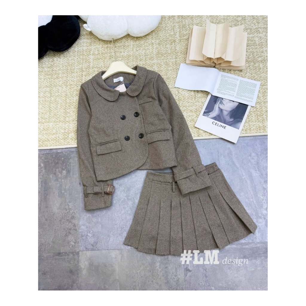 Chanh_Clothing | Set dạ MPB ảnh thật trải sàn