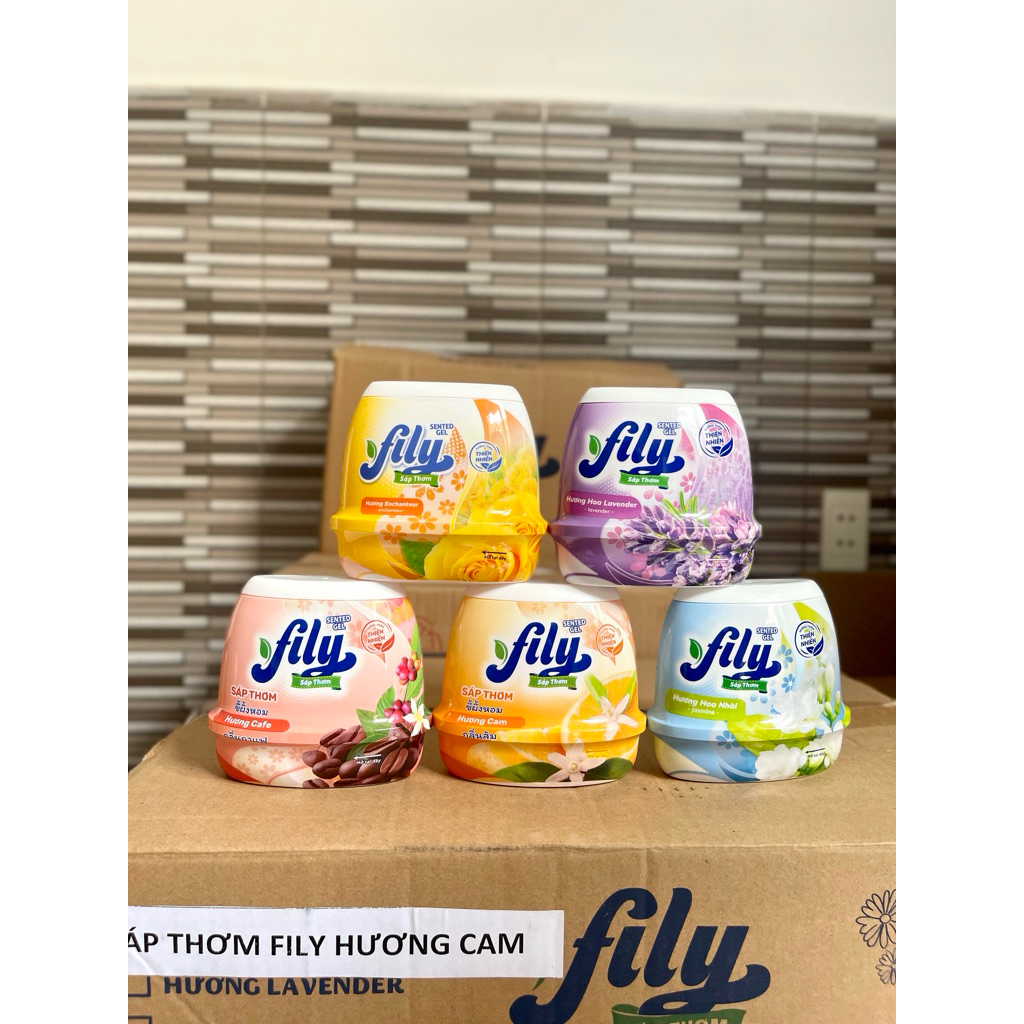 Sáp thơm Fily/Dimark khử mùi, xuôi đuổi côn trùng & muỗi, thơm phòng, phù hợp với mọi không gian, lư