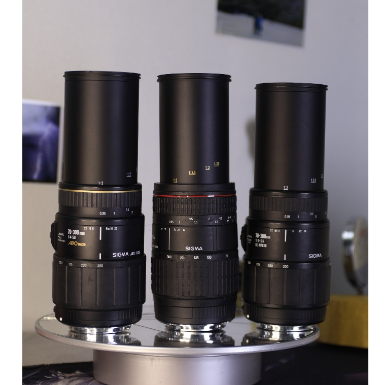 lens canon ef Sigma 70-300mm (hỏng khẩu độ không thể khép lại - Ảnh đẹp và xóa phông đẹp) - Ống kính Canon EF