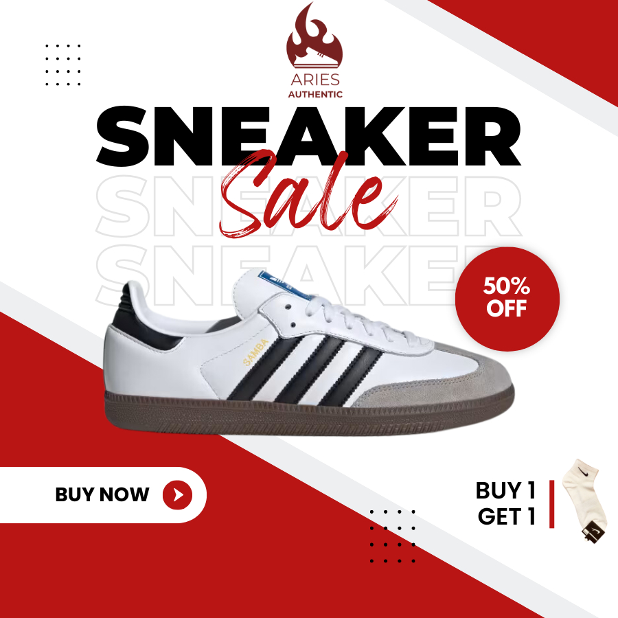 Giày Sneaker Nam Nữ Phong Cách Adidas Samba, Giày Thể Thao Đế Cao Su, Form Chuẩn, Êm Chân, Dễ Phối Đ