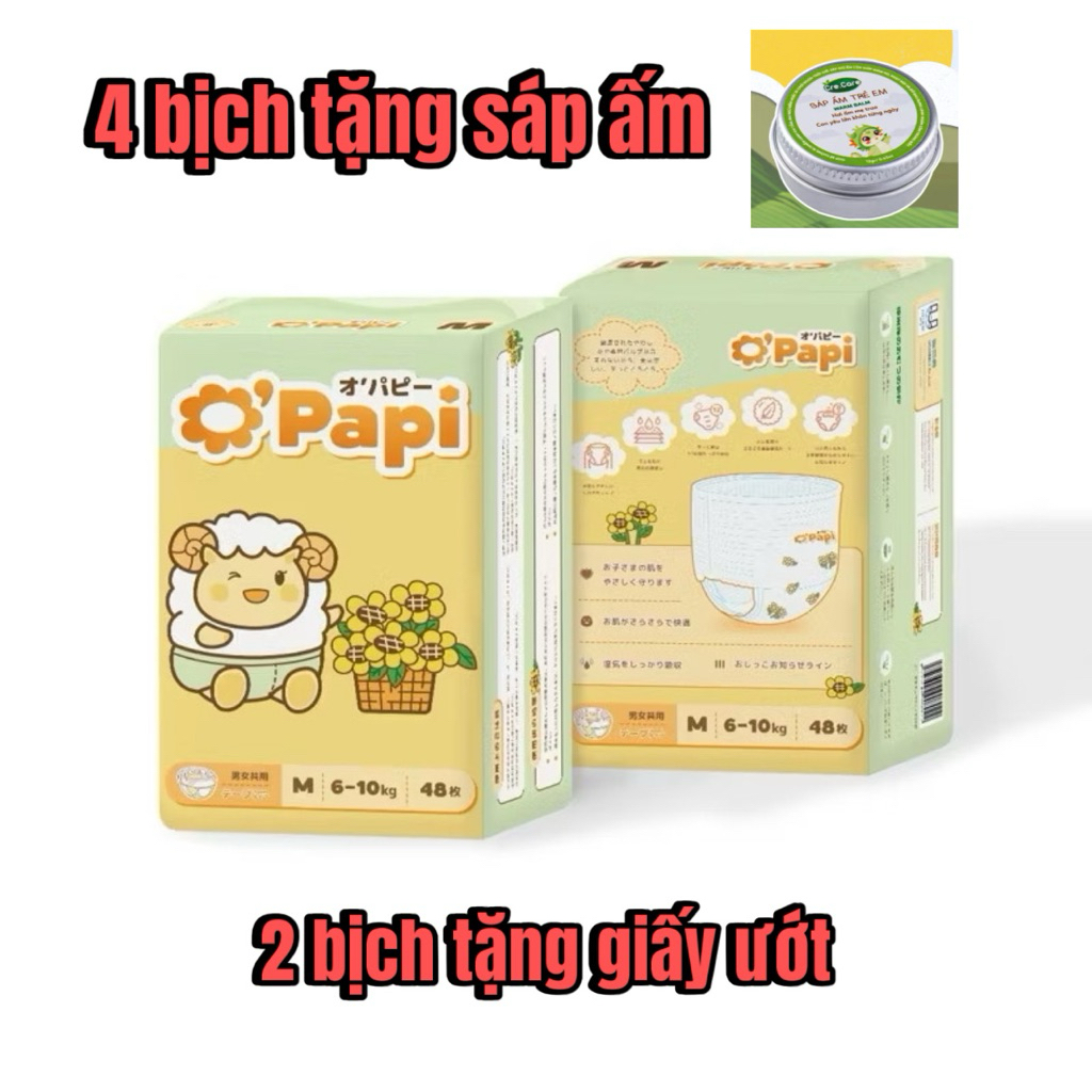 Tã Bỉm OPapi dán quần đủ size