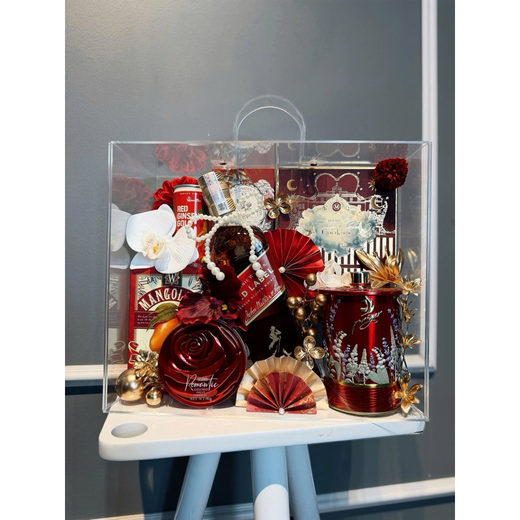 Giỏ quà Tết 2026. Set M112 vali jon