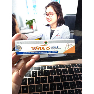 (mẫu mới 2026) Kem bôi ghẻ chí chấy rận kí sinh trùng TOWDERS cream + GSV | Bs Việt Hà Da Liễu chuyên ghẻ
