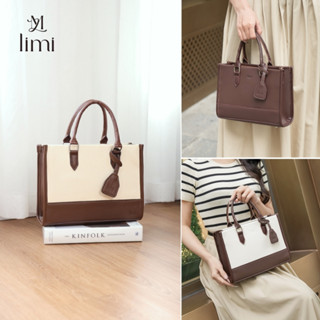 [Size nhỏ vừa Ipad, A5] Túi xách da nữ LIMI (6 màu) size 25 xách tay thời trang đi chơi (CHERI)