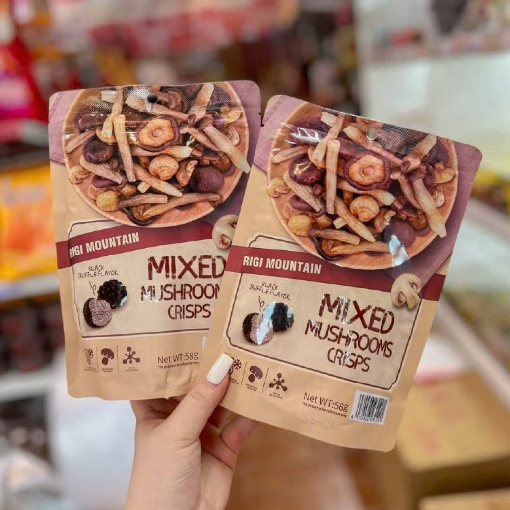 Nấm Hỗn Hợp Sấy Giòn Tự Nhiên TRUFFLE Gói 58g