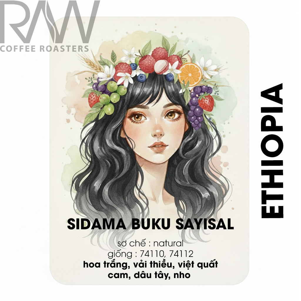 ETHIOPIA SIDAMA BUKU SAYISAL G1 (250g)