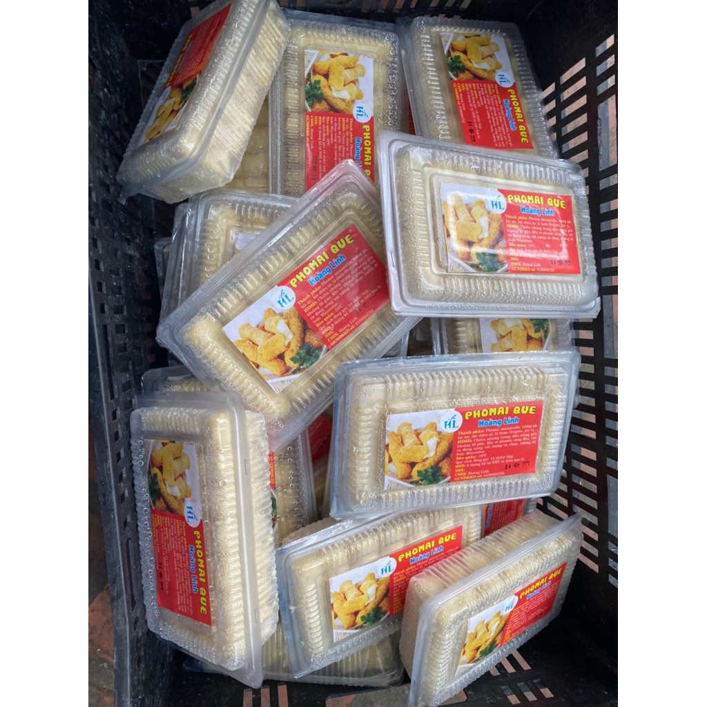 Pho mai que Hoàng Linh 14 cái,phô mai chiên,đồ chiên,phô mai que