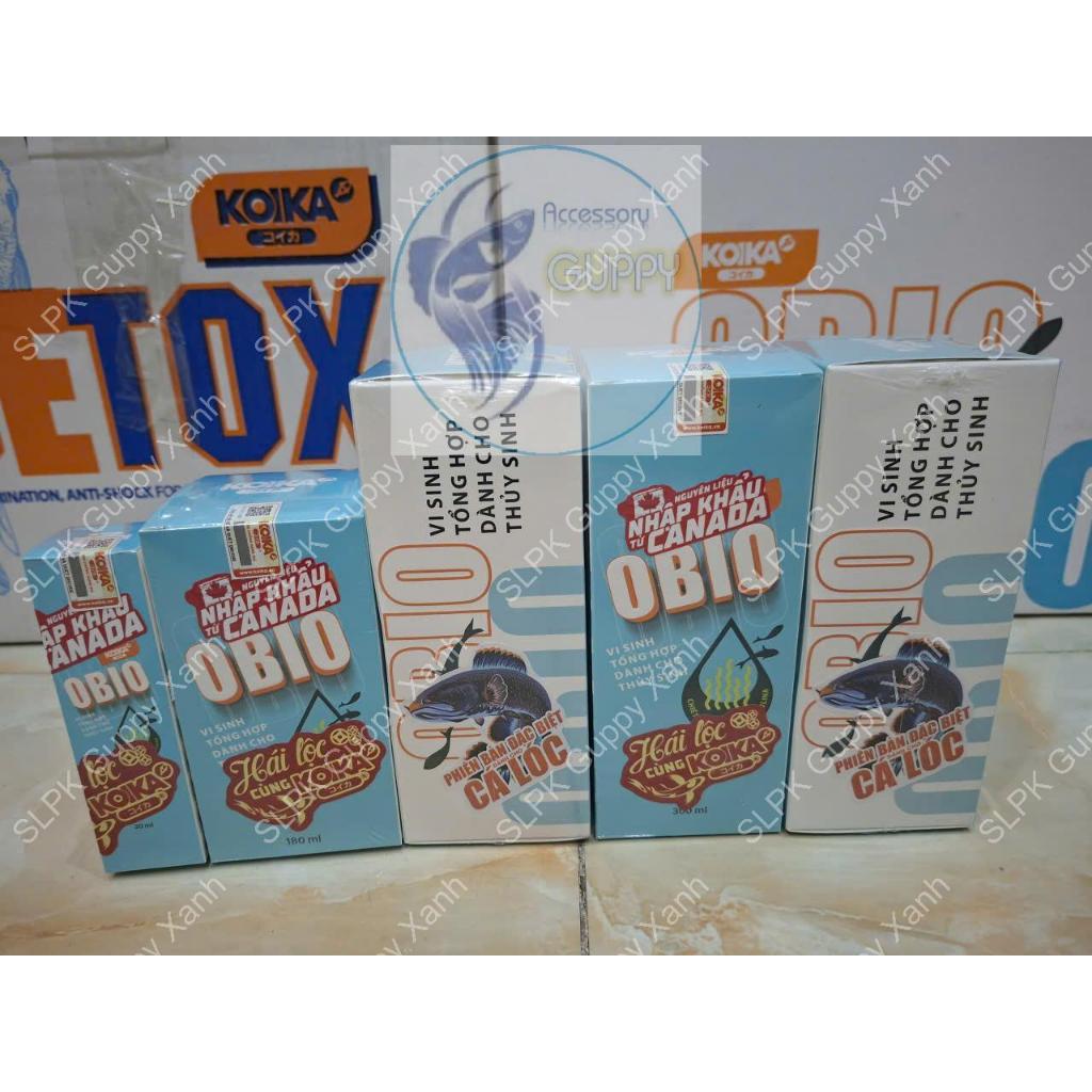 Vi sinh KOIKA OBIO ( phiên bản cho CÁ LÓC)(Phiên bản tết 2026)- Vi Sinh Cao Cấp Dành Cho Cá Cảnh