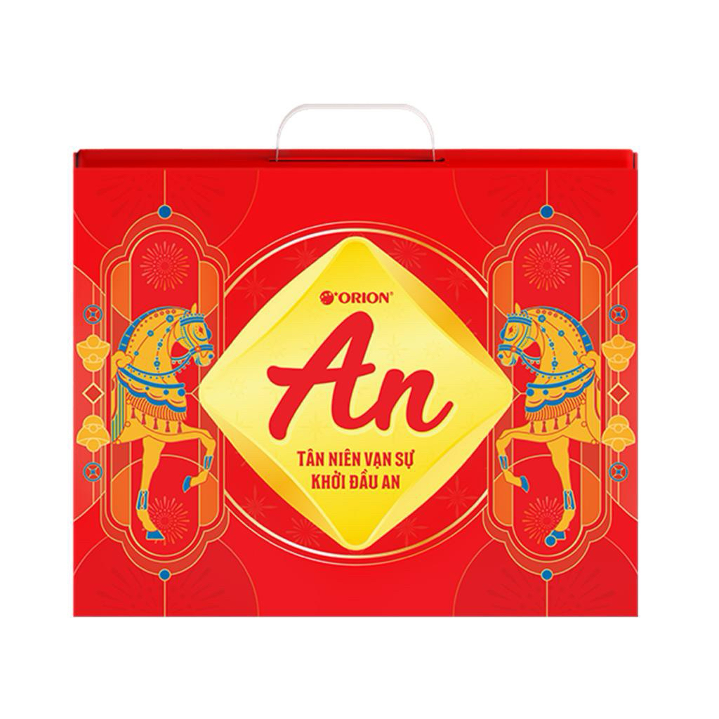 Bộ hộp quà Tết 5 món Orion Phúc 1 745.6g/hộp