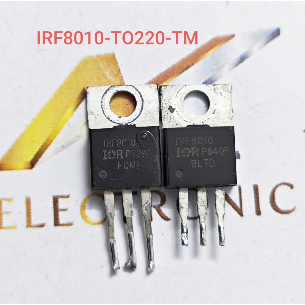 (Combo 2 con) Mosfet kênh-N IRF8010 80A/100V TO-220 Tháo máy (combo)