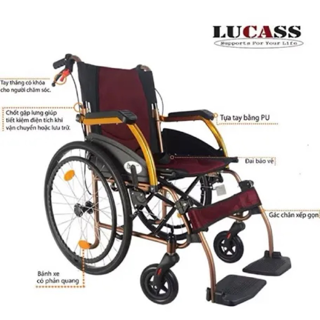 XE LĂN NHÔM SƠN X65 LUCASS