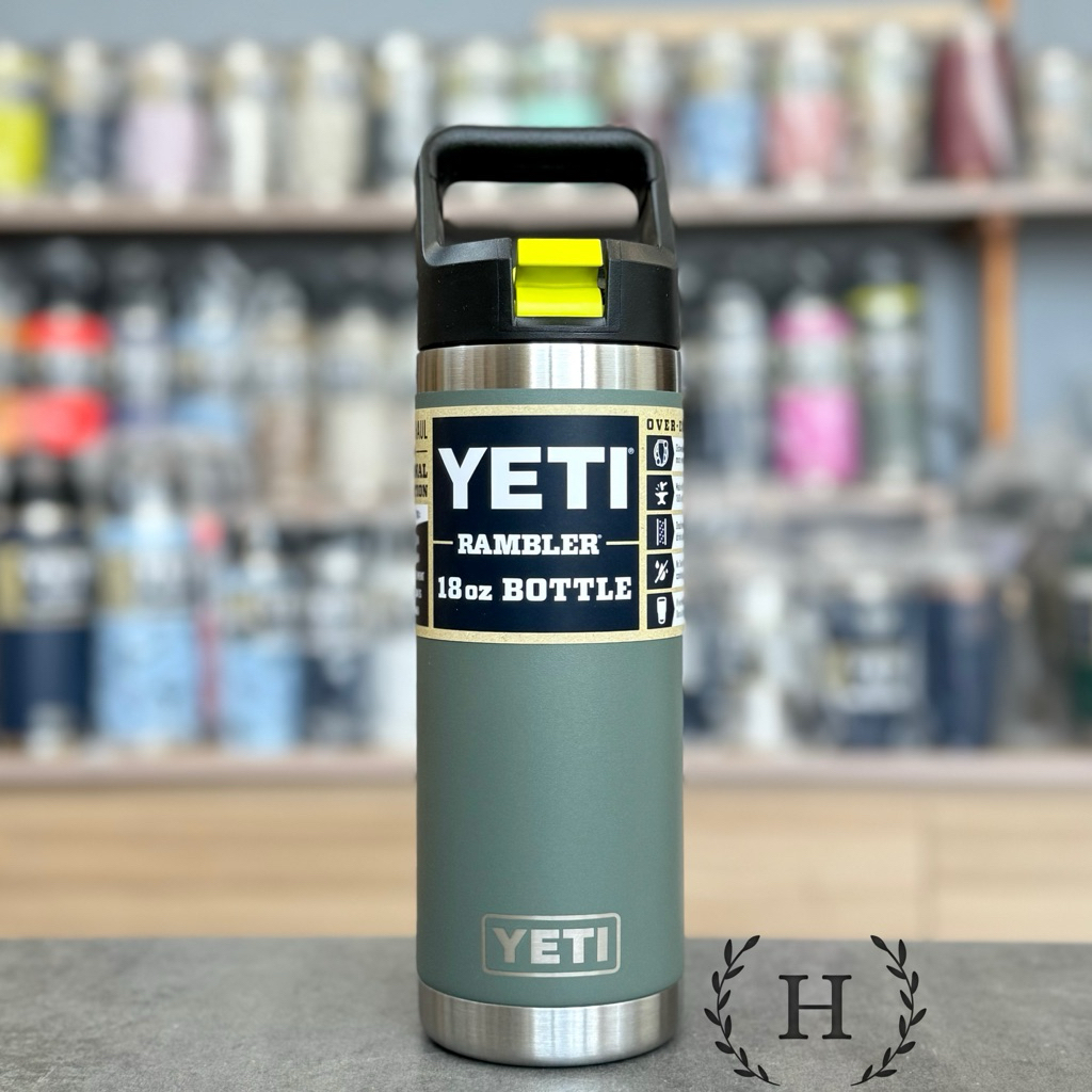 [Hanie Home] Bình giữ nhiệt YETI chính hãng - Bottle 18oz &26oz with Strawcap cùng màu bình~