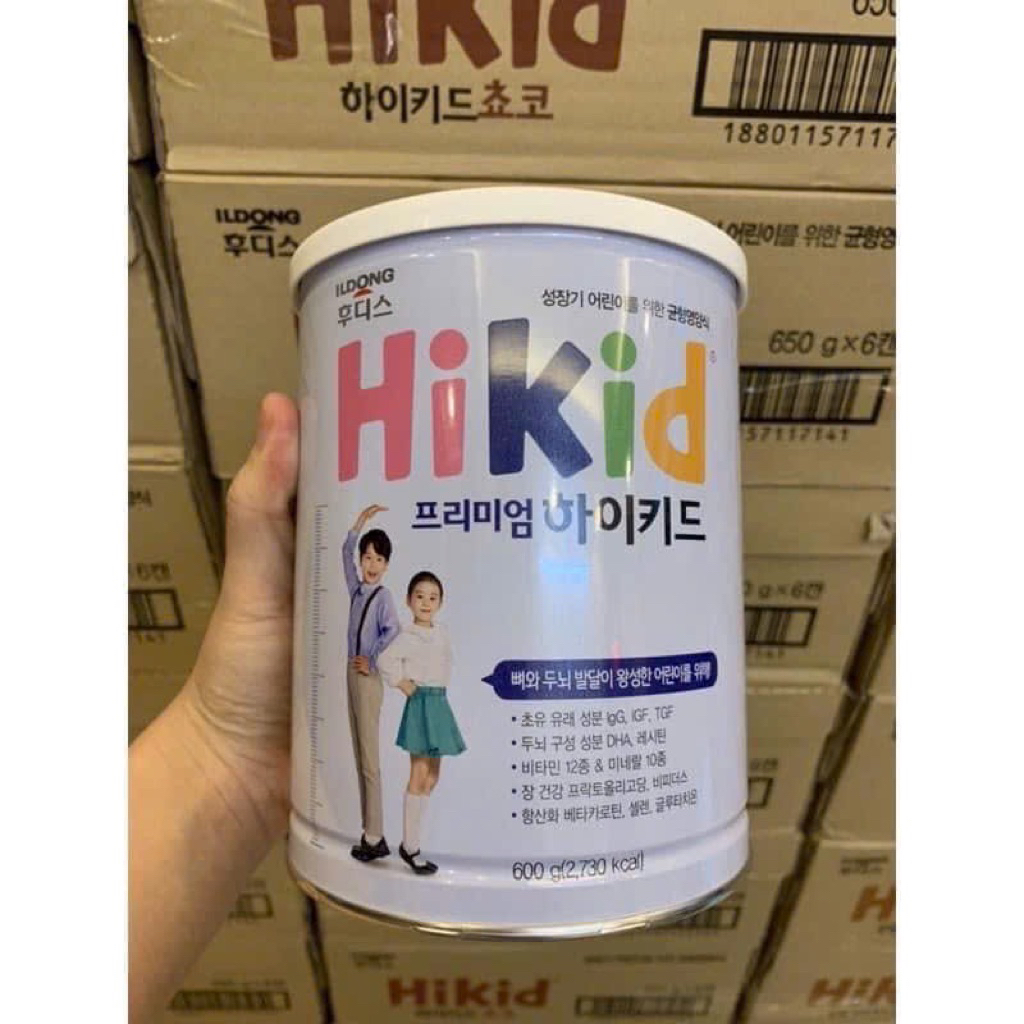 sữa hikid Premium chuyên chiều cao cho bé 1-10 tuổi