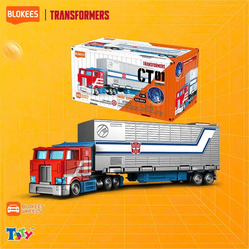 (Chính Hãng Blokees) Mô Hình Wheels TRANSFORMERS CT01 Optimus Prime - ET53