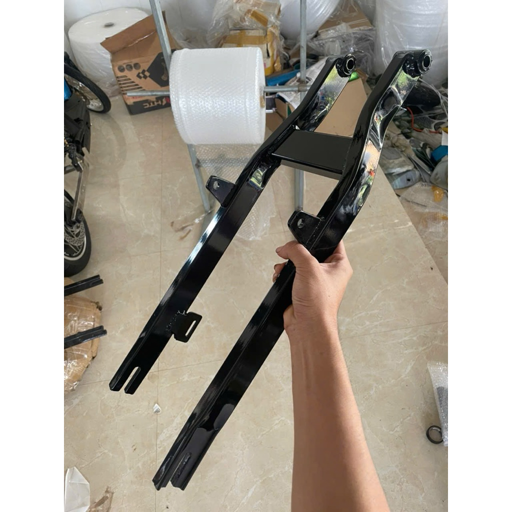 Gấp gia công dành cho 133 bánh zin (<800w)- Sơn đen tĩnh điện